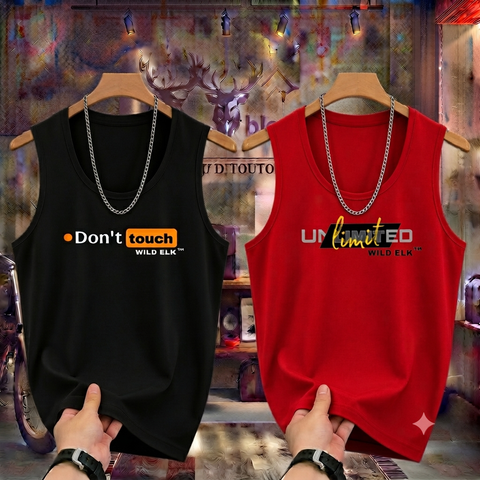 Polyester - Gym vest for men