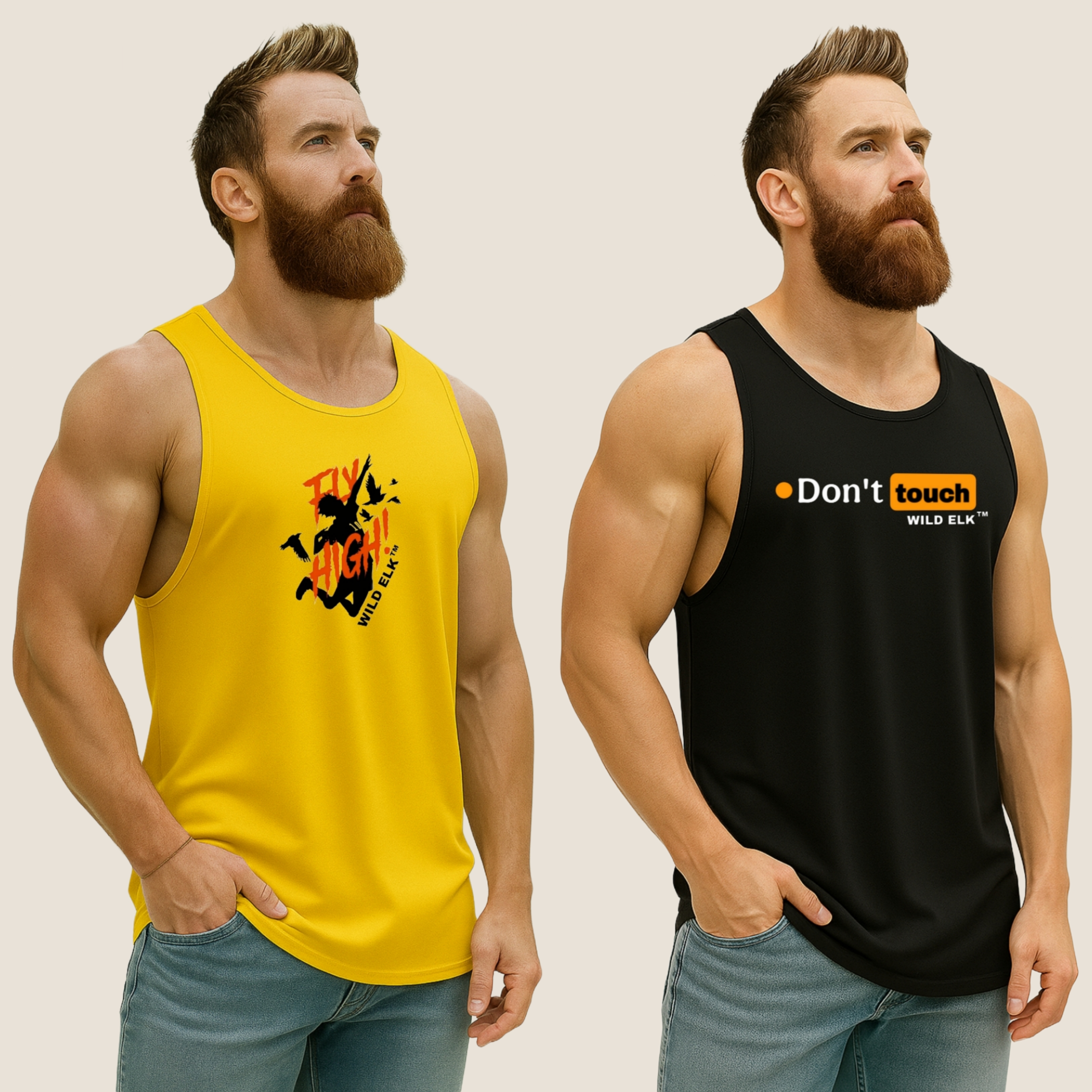 YELLOW, BLACK