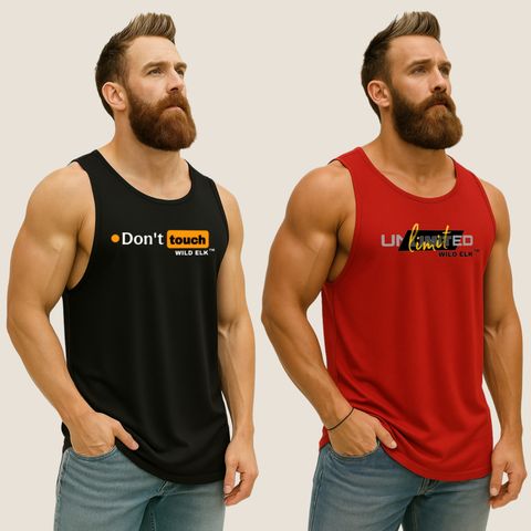 Polyester - Gym Vest for men