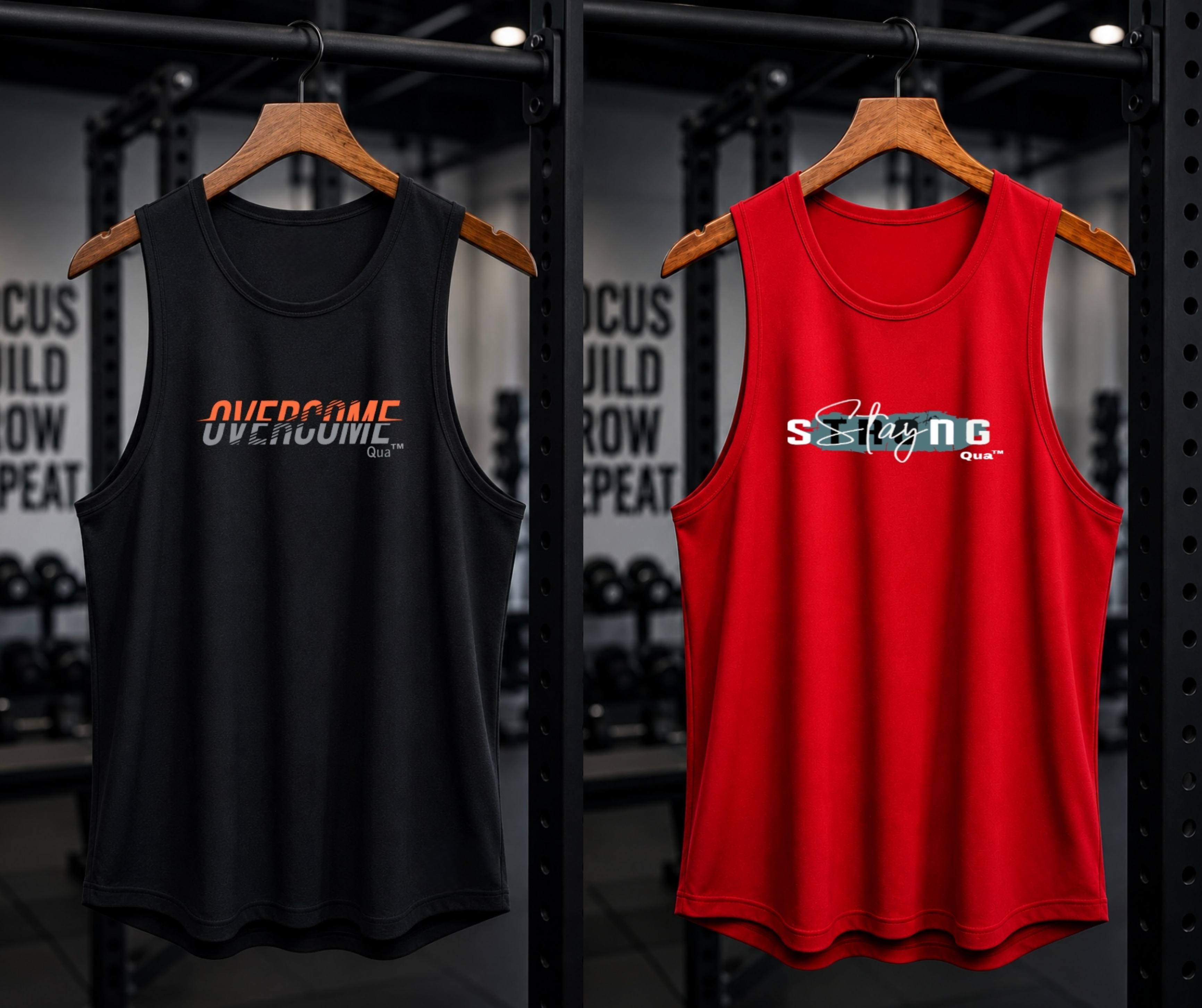 BLACK, RED