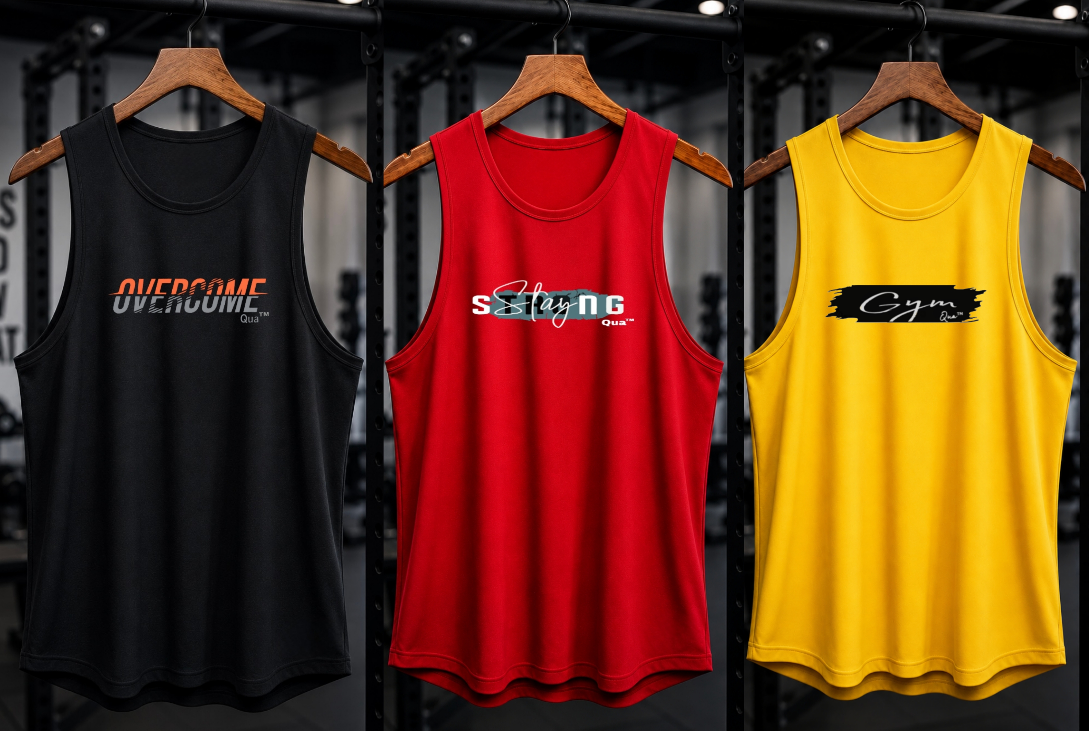 BLACK, RED, YELLOW